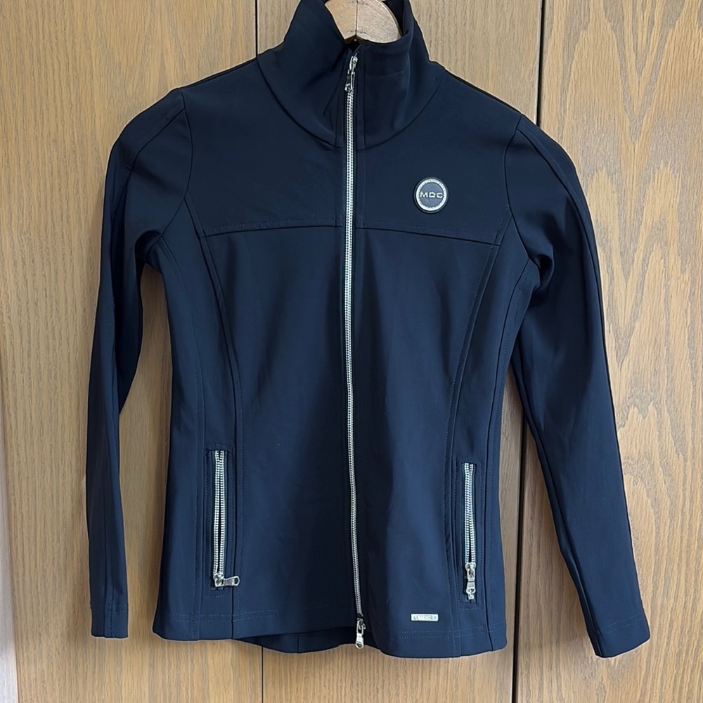 MDC Sport size 38 Women's Black soft stretch Jacket